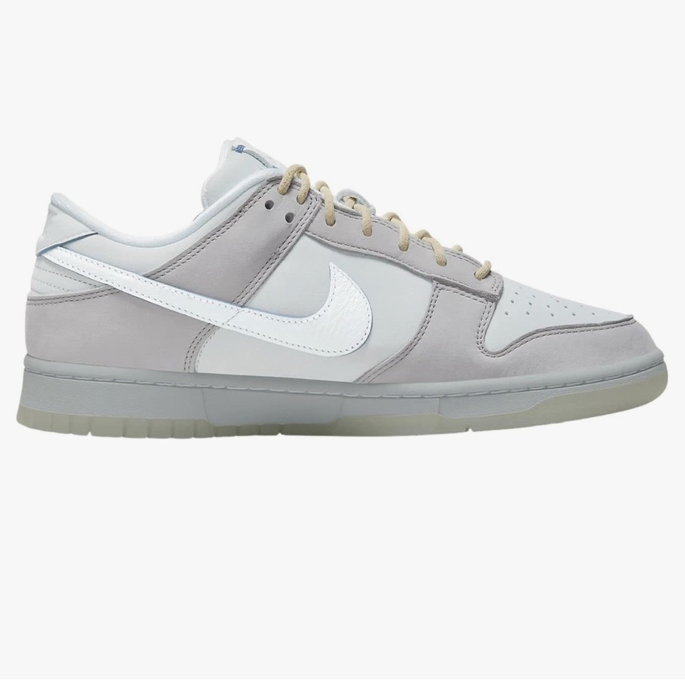 Nike Gray and White Sneakers